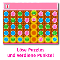 Löse Puzzles und verdiene Punkte!