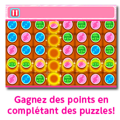 Gagnez des points en complétant des puzzles !